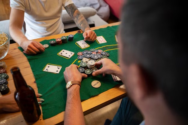 royaltoto login interface showing dealer upcard and player hand options